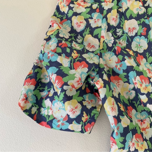 Kate Moss TopShop Iconic Pansy Print Vintage Tea Dress UK Size 8/Euro Size 36 - Picture 6 of 12